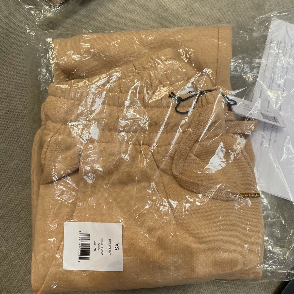 Tan Sweatpants - Picture 2 of 3